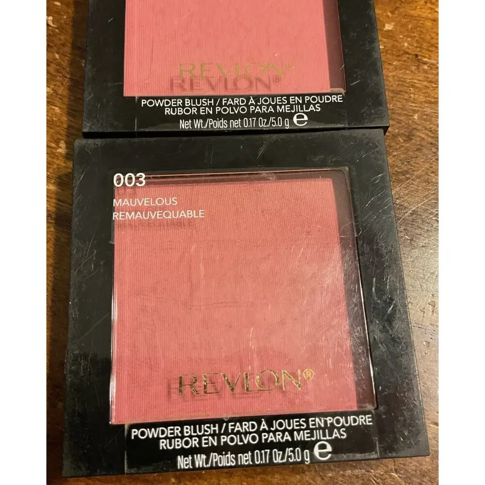 Revlon Powder Blush, 003 Mauvelous Lot Of 2 Brand New Sealed